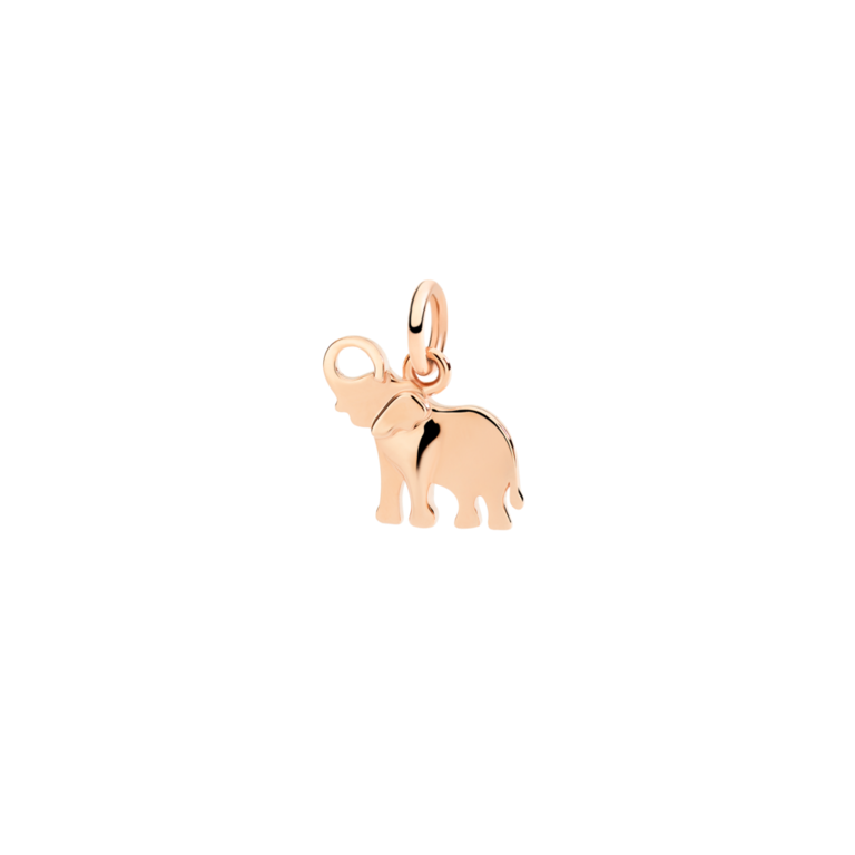 DODO Charm elefante oro rosa