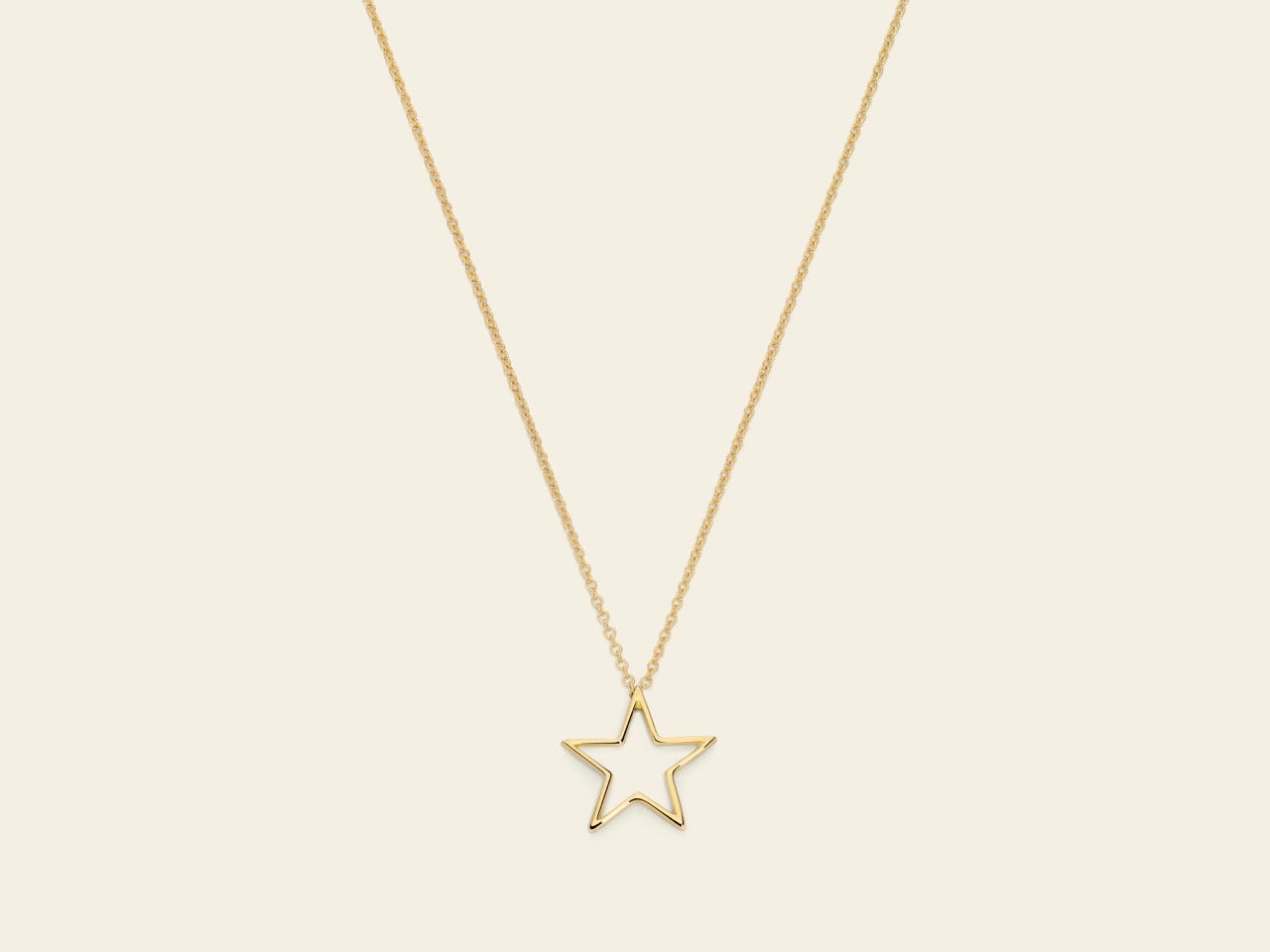 Marco Gerbella Collana con stella in oro