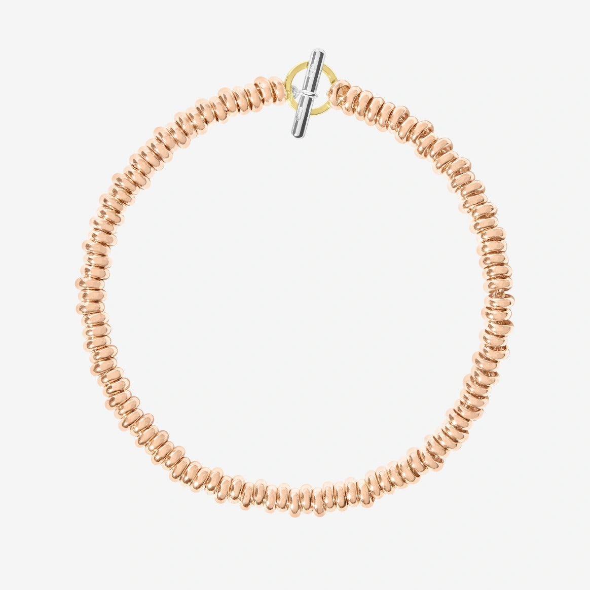 DODO Bracciale Rondelle oro rosa L