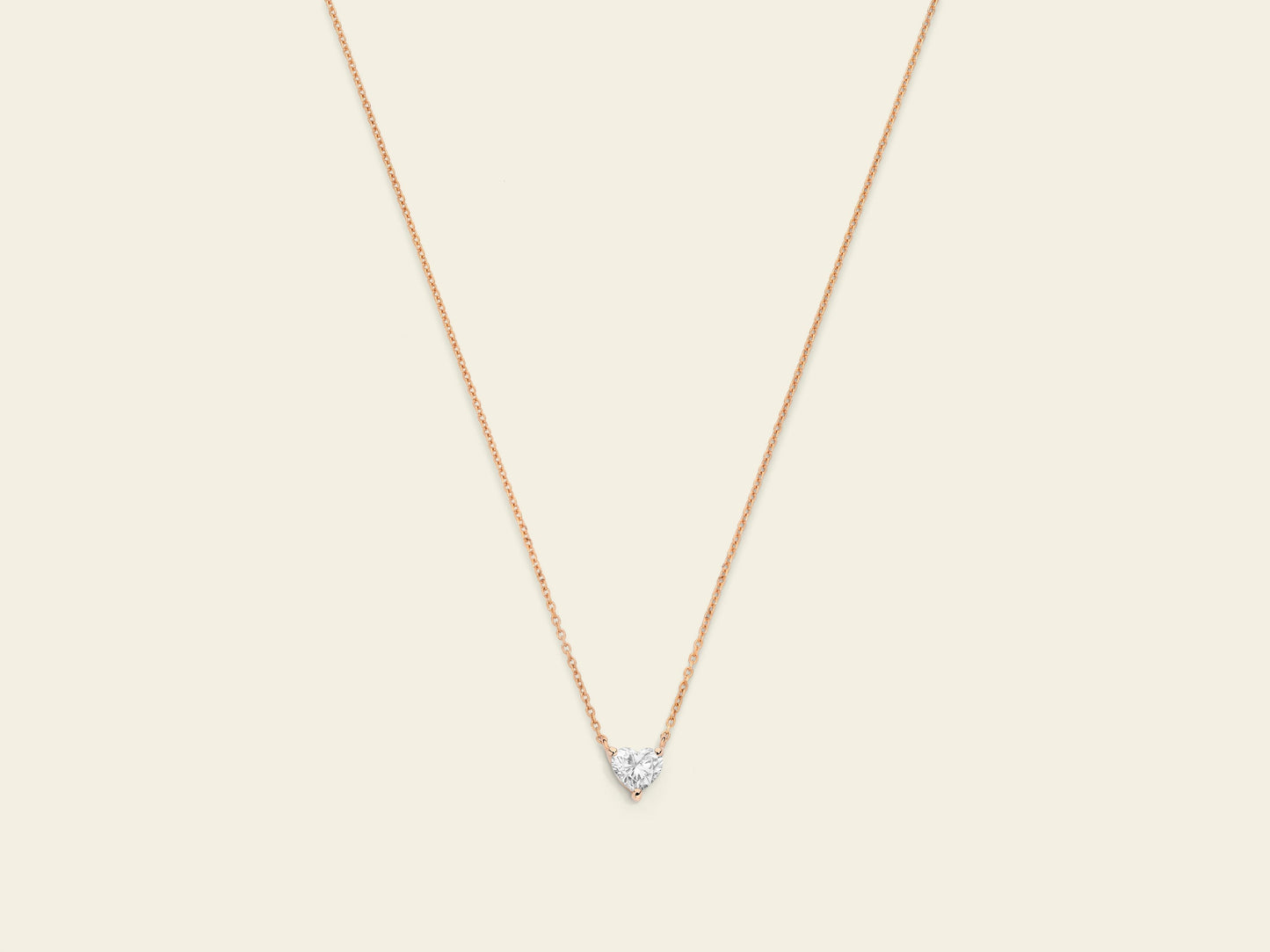 Marco Gerbella Collana con diamante taglio cuore