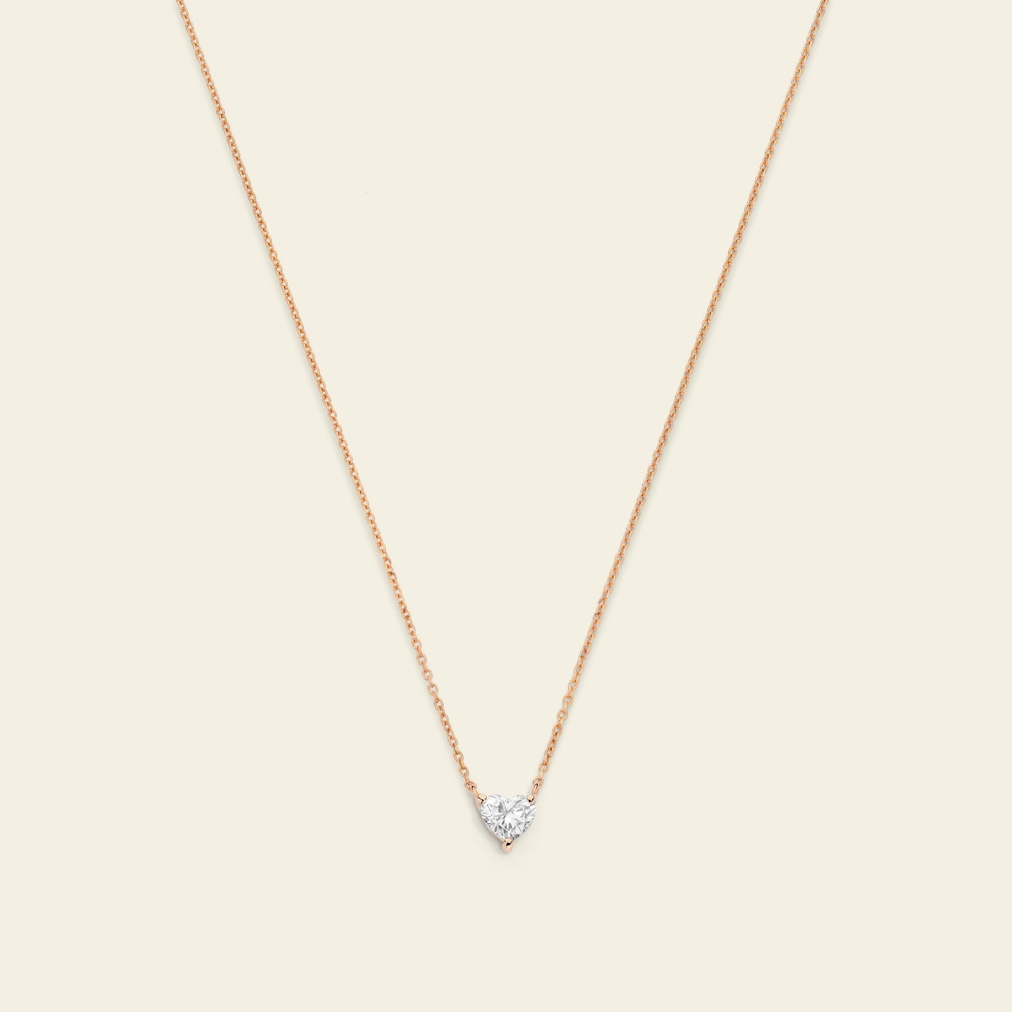 Marco Gerbella Collana con diamante taglio cuore