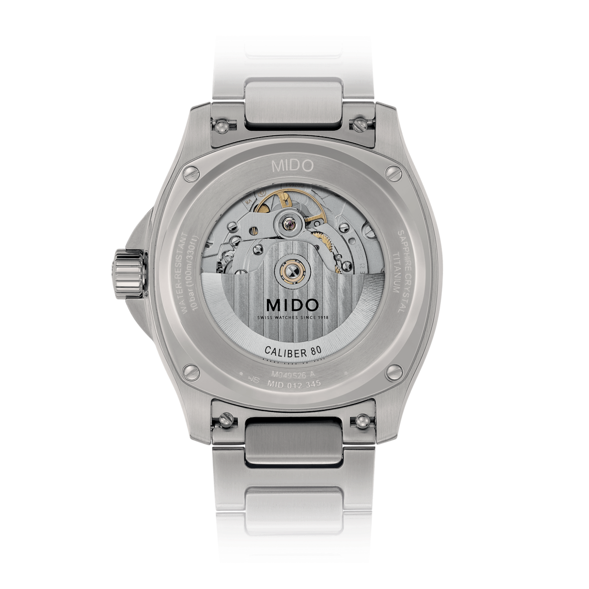 MIDO MULTIFORT TV BIG DATE Titanium M0495264408100