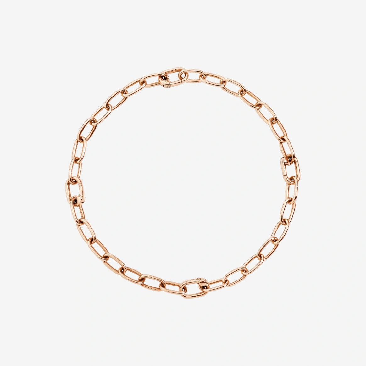 DODO bracciale maglie apribili argento dorato