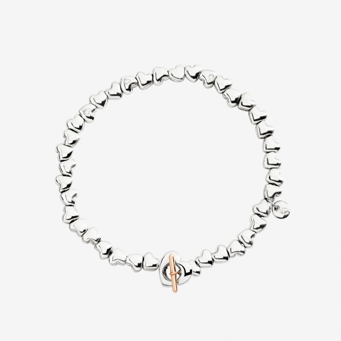 DODO Bracciale Cuore Argento M