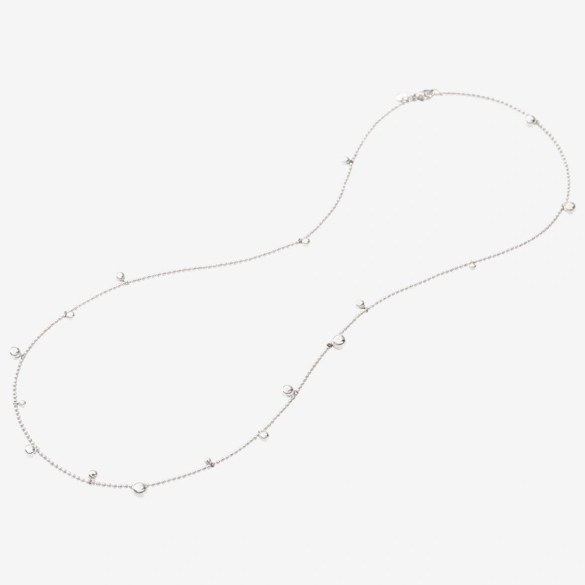 DODO collana bollicine argento 60cm