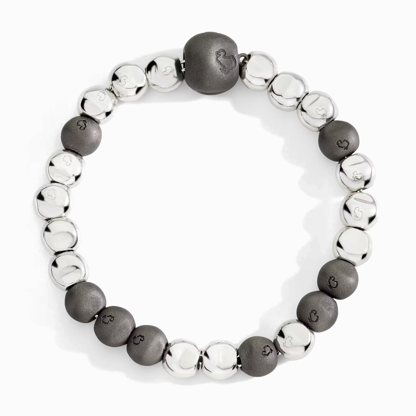 DODO Bracciale Pepita in Argento e Titanio