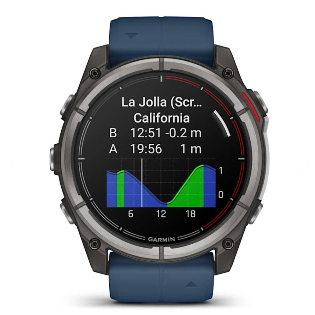 Garmin quatix® 8 – 47 mm, AMOLED sapphire 010-02904-51