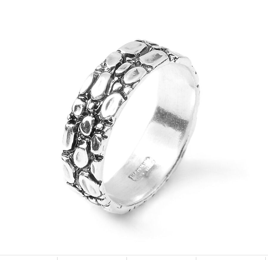 Giovanni Raspini Anello Fascia Coccodrillo piccolo 11071