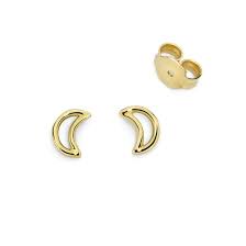 Marco Gerbella orecchini Luna filo oro giallo