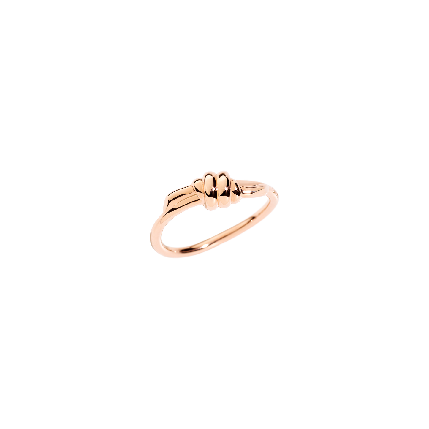 DODO anello Nodo oro rosa misura 11