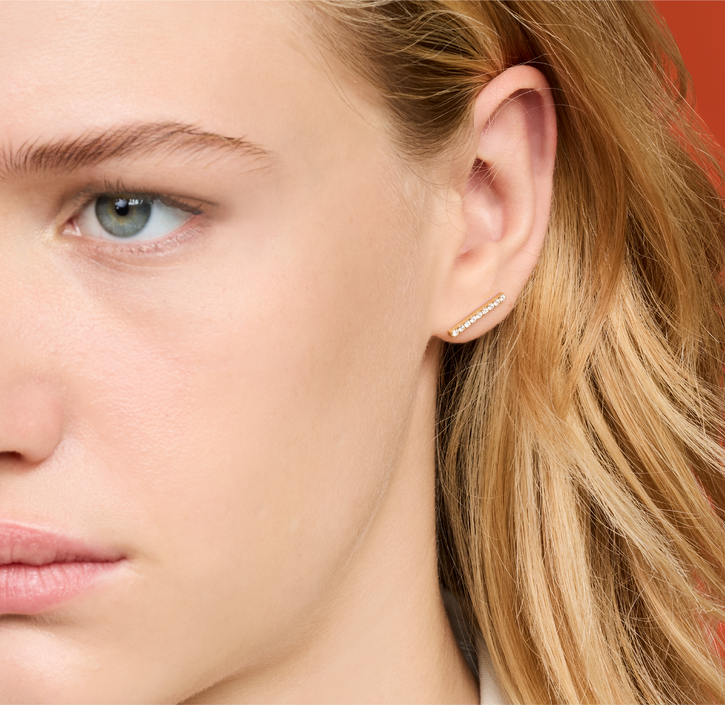 Marco Gerbella Orecchini a barretta con diamanti