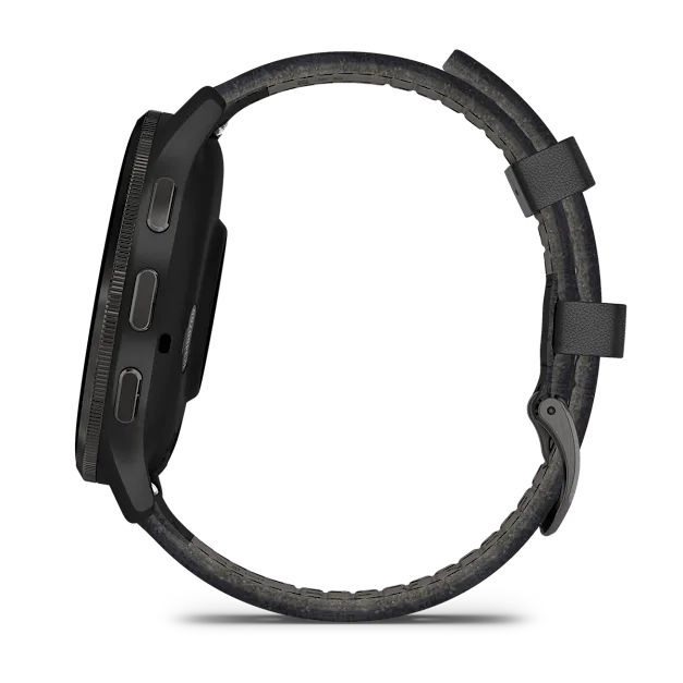 Garmin Venu® 3 Black & Slate con 2 cinturini in pelle e in silicone 010-02784-52