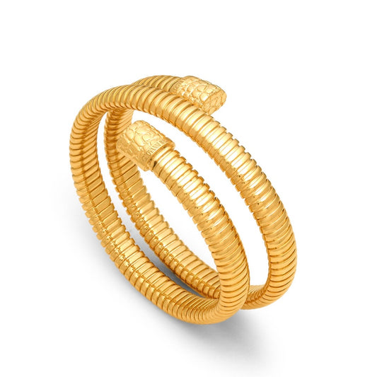 Giovanni Raspini Bracciale Tubo Gas Croco doppio 12332