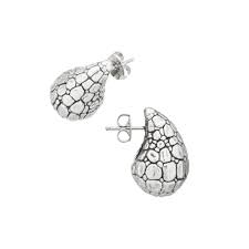 Giovanni Raspini Orecchini Goccia Croco Piccoli 12346