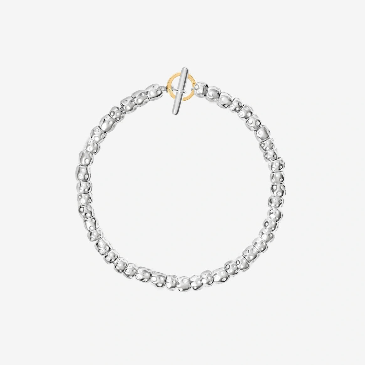 DODO Bracciale Granelli Argento S