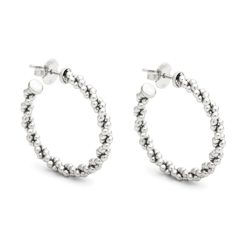 Giovanni Raspini Orecchini Cerchio Treccia Medi 12352