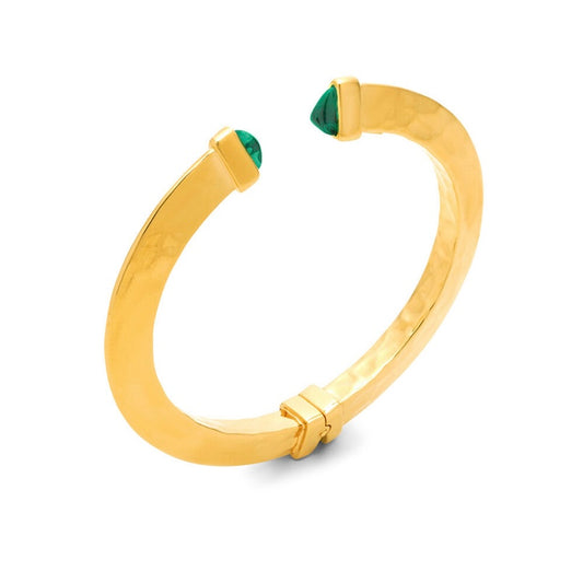 Giovanni Raspini Bangle Green Blade Piccolo 12303