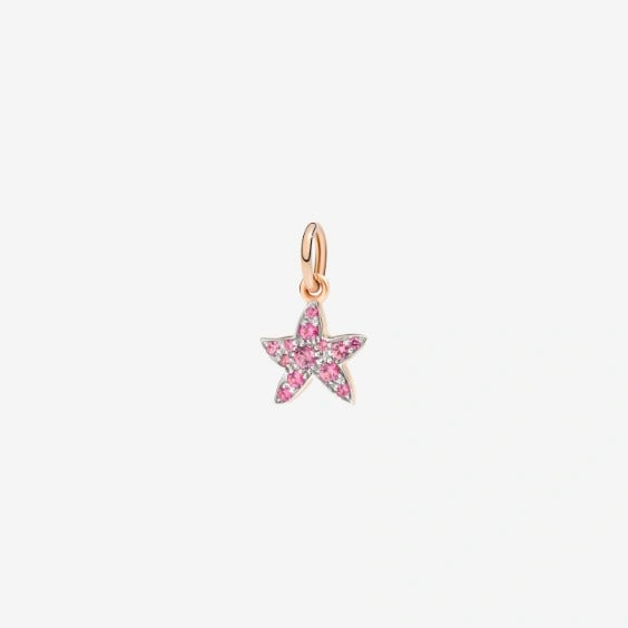 DODO Charm Stellina Oro Rosa e Spinelli