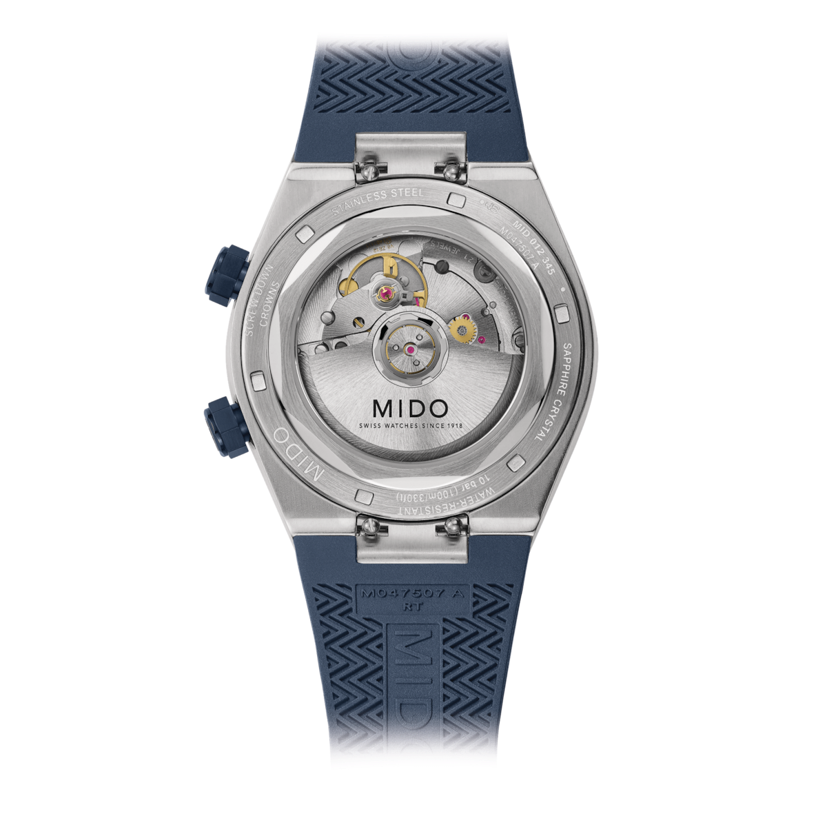 MIDO Multifort 8 Two Crowns M047.507.17.041.00