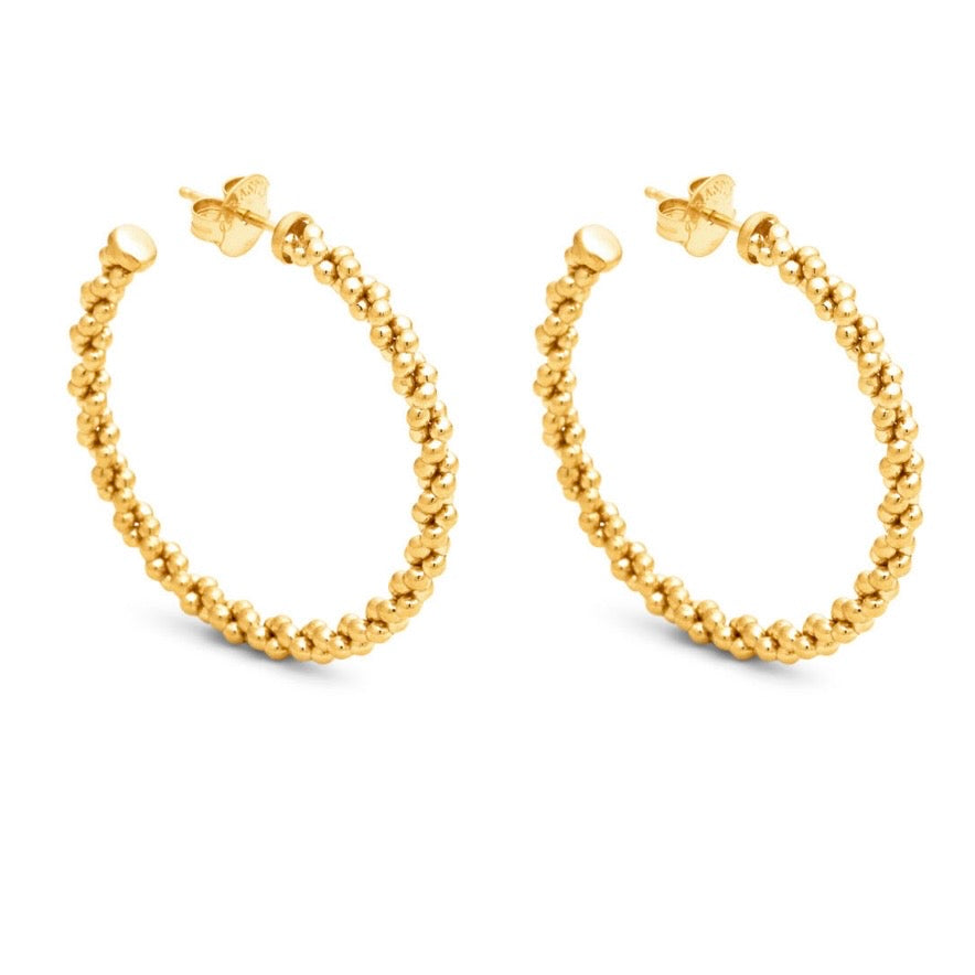 Giovanni Raspini Orecchini Cerchio Treccia Grande 12365