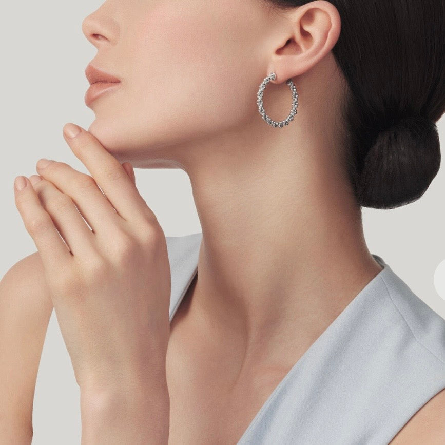 Giovanni Raspini Orecchini Cerchio Treccia Medi 12352