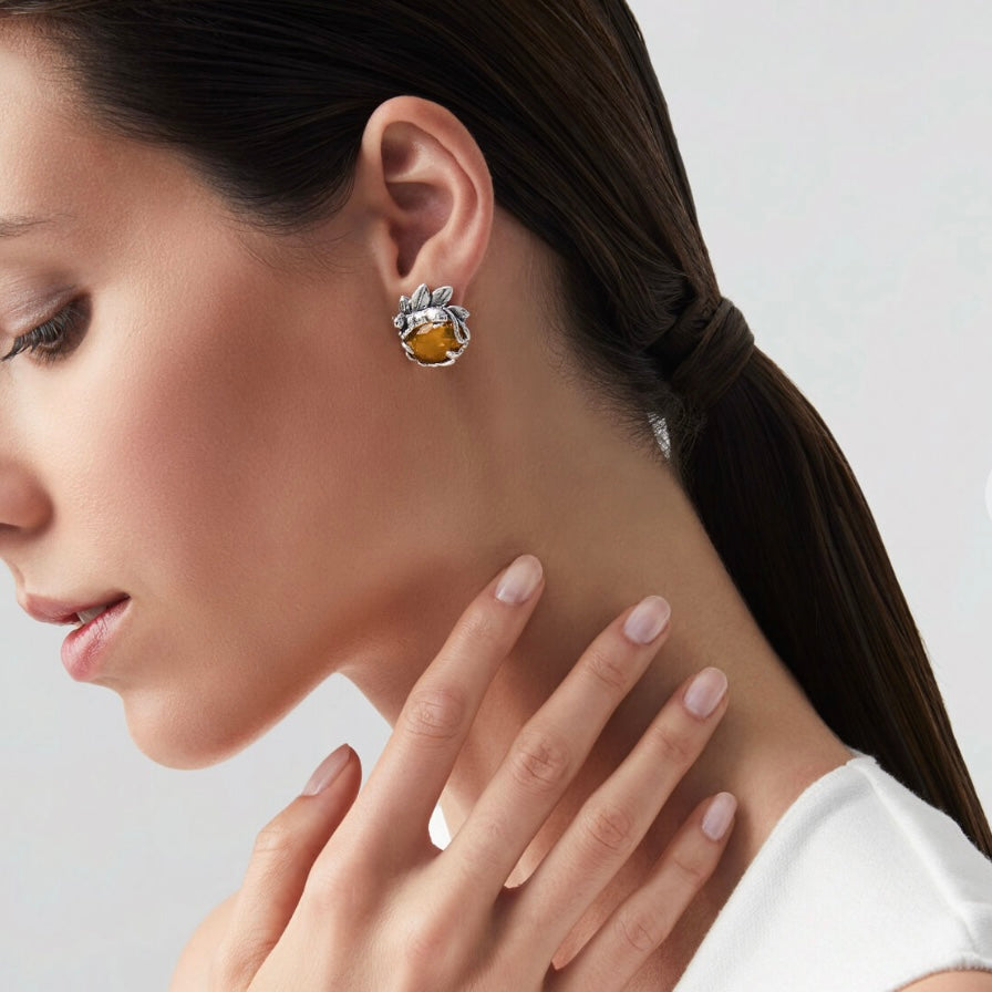 Giovanni Raspini Orecchini Leopardo Eden 12079