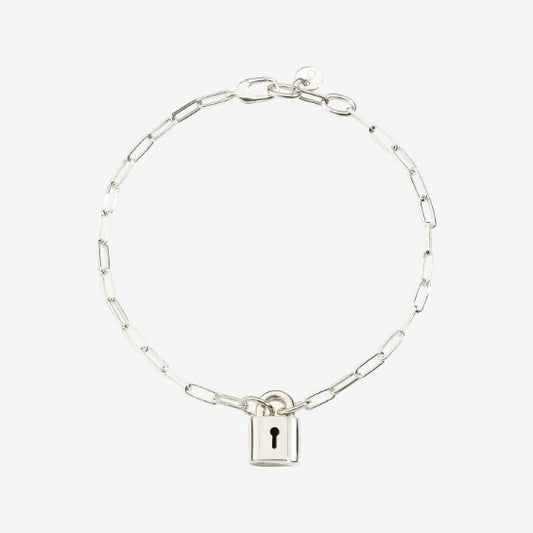 DODO Bracciale Lucchetto Argento