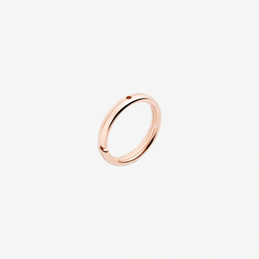 DODO Anello brisè Essentials in oro rosa 9K misura 12