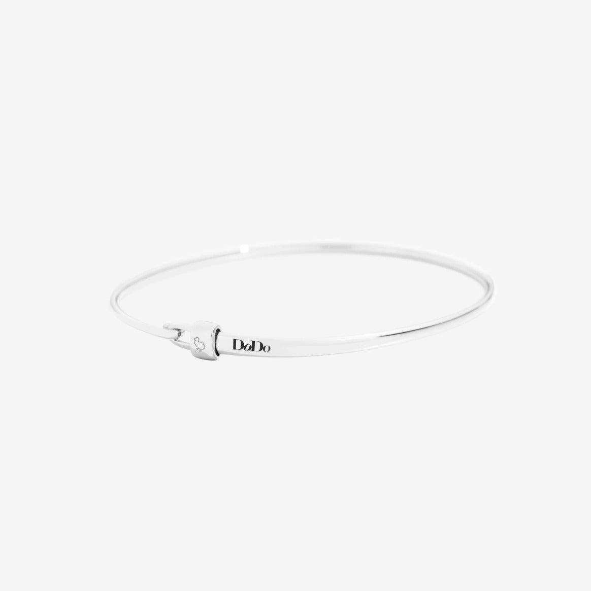 DODO bracciale bangle Essentials argento S