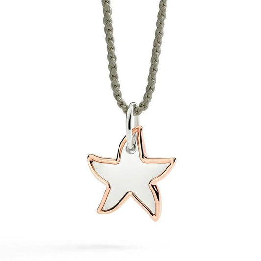 DODO Charm XL Stellina Argento e Oro Rosa