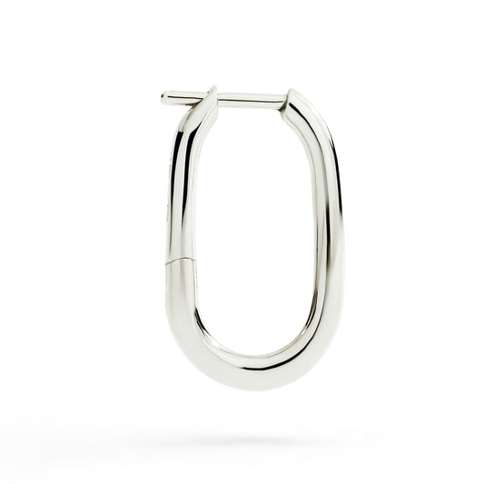 DoDo ORECCHINI HOOP ESSENTIALS ARGENTO