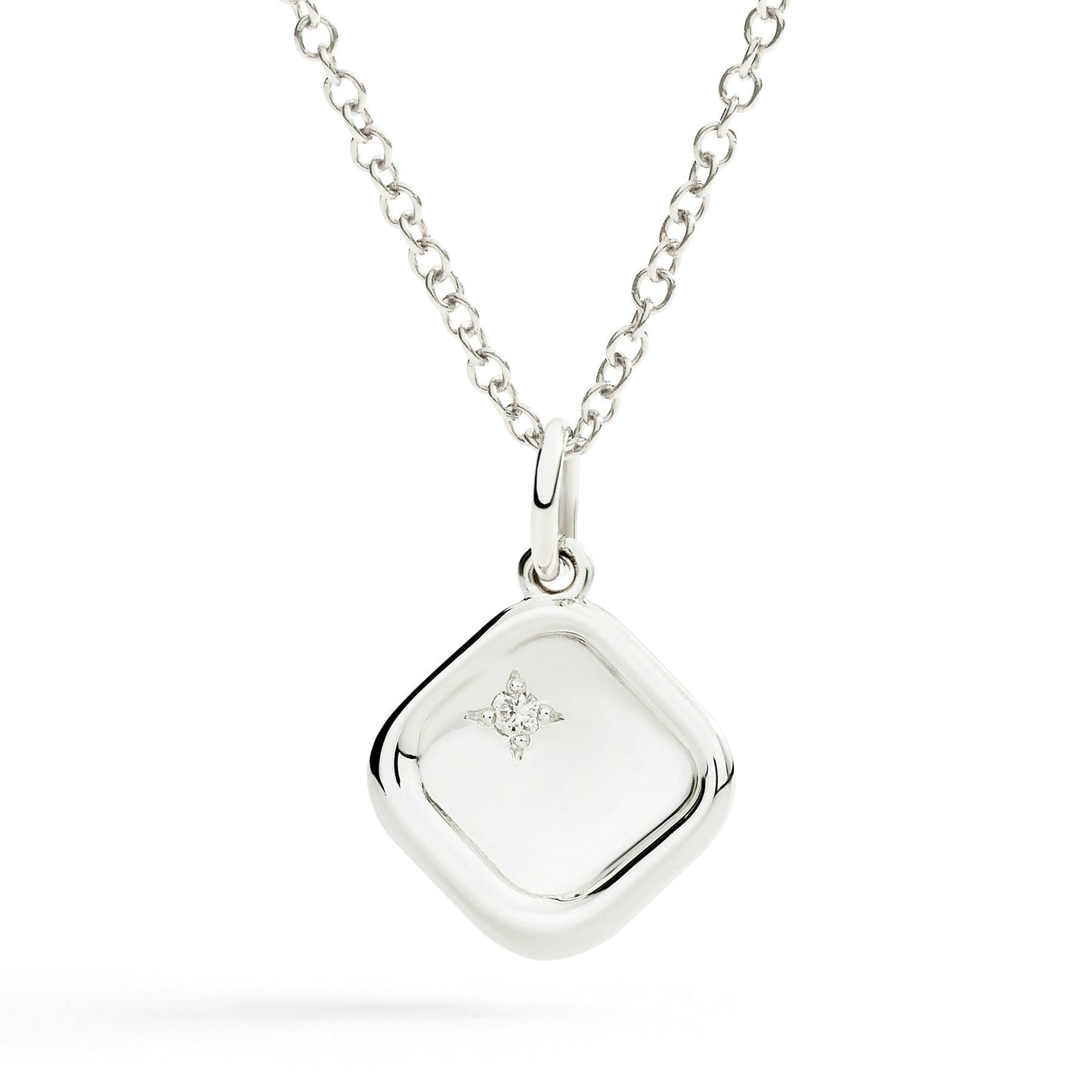 DODO Charm Sigillo Argento e Diamante Bianco Dodo
