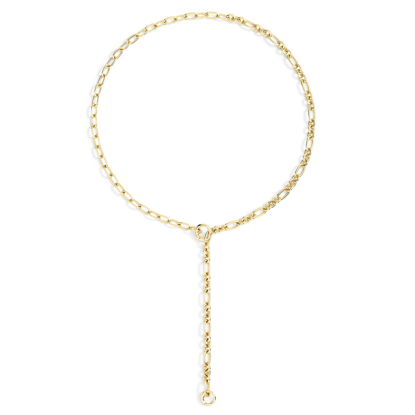 DoDo Collana Maglie Apribili Argento Dorato giallo
