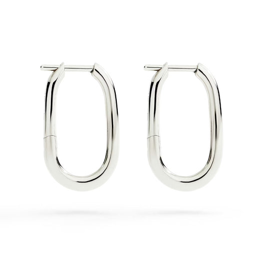 DoDo ORECCHINI HOOP ESSENTIALS ARGENTO