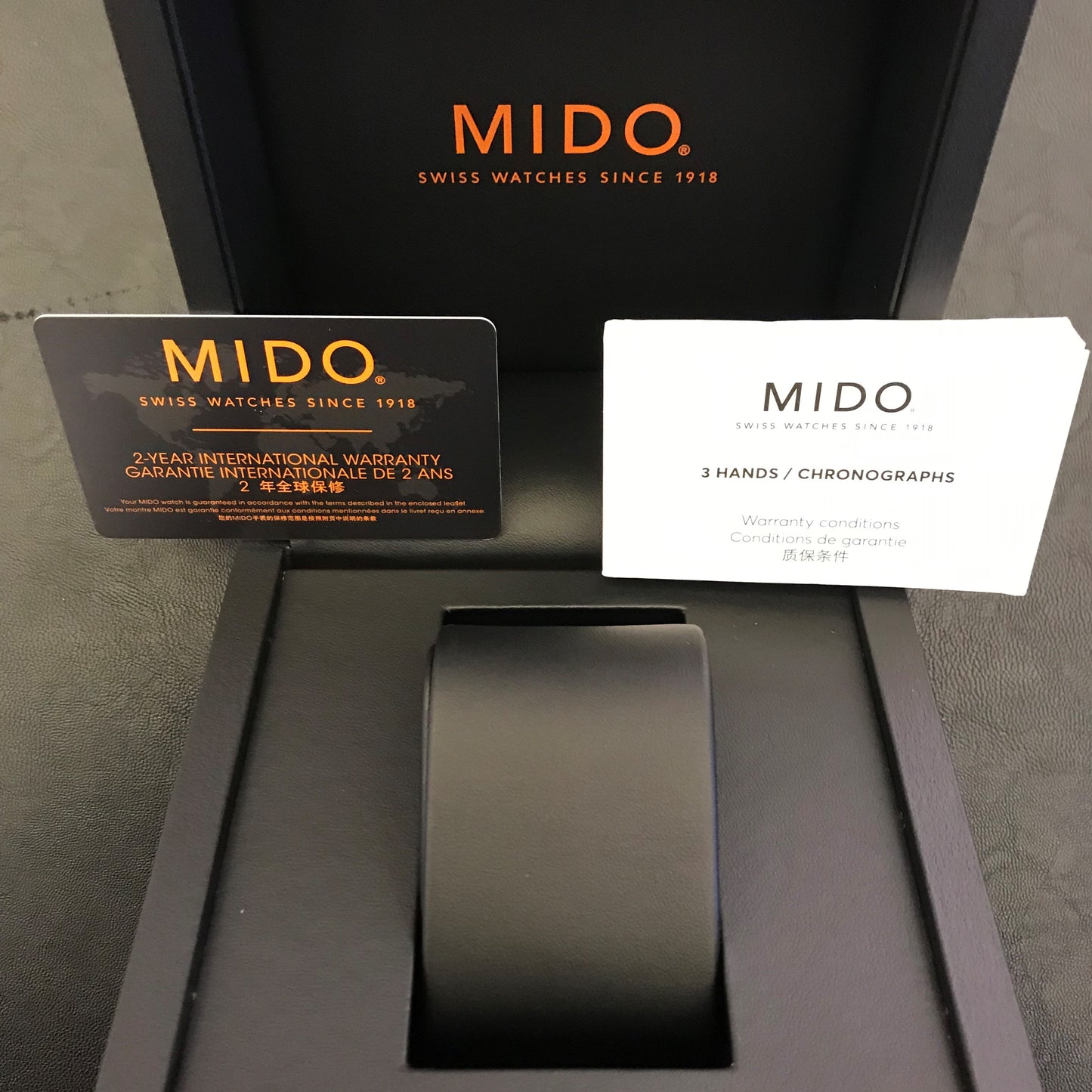 MIDO MULTIFORT PATRIMONY CHRONOGRAPH