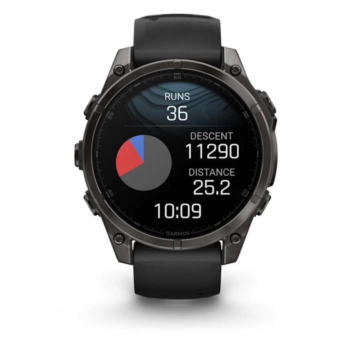 Garmin fēnix® 8 - 51 mm, AMOLED Sapphire, Titanio, Carbon Gray DLC con cinturino in silicone