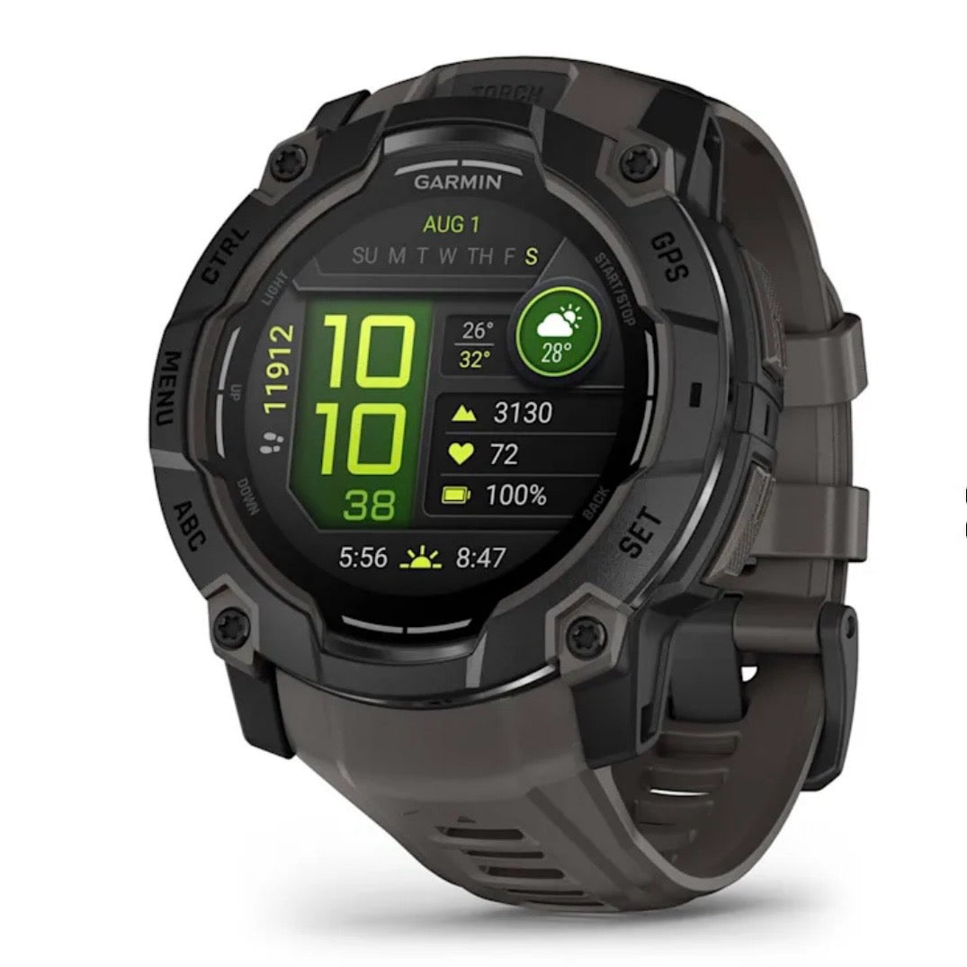 Garmin Instinct 3 – 50 mm, AMOLED Black con cinturino silicone 010-03020-00