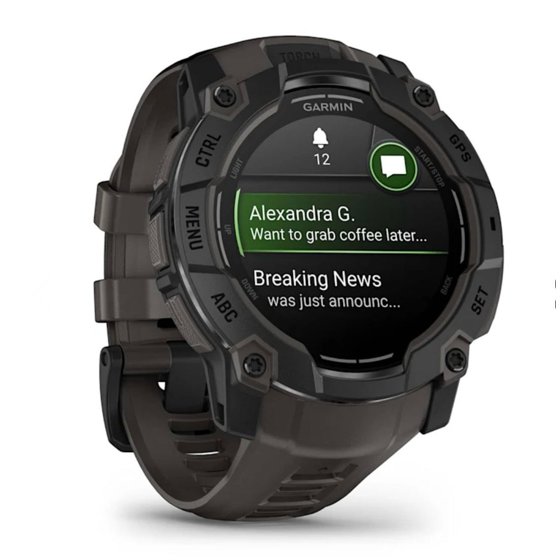 Garmin Instinct 3 – 50 mm, AMOLED Black con cinturino silicone 010-03020-00