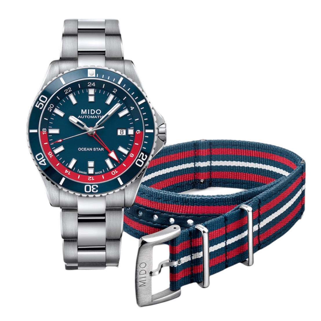 MIDO OCEAN STAR GMT