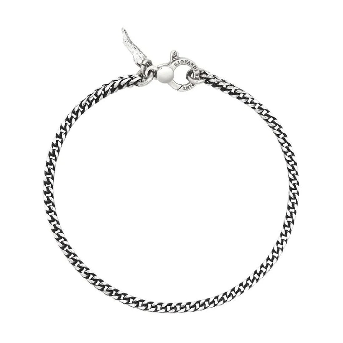 Giovanni Raspini Bracciale Con Catena Groumette Quadra Piccola 12583L