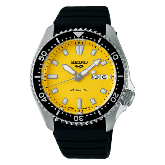 Seiko 5 Sports SRPL87K1 SKX Redux 'Ki-Iro Yellow'