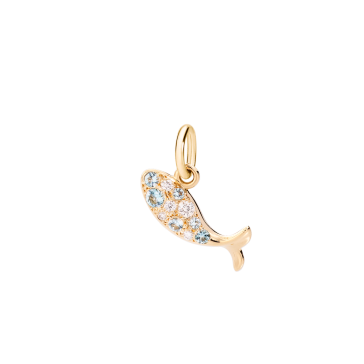 DODO Charm Pesce Prezioso in Oro Giallo DMC0019