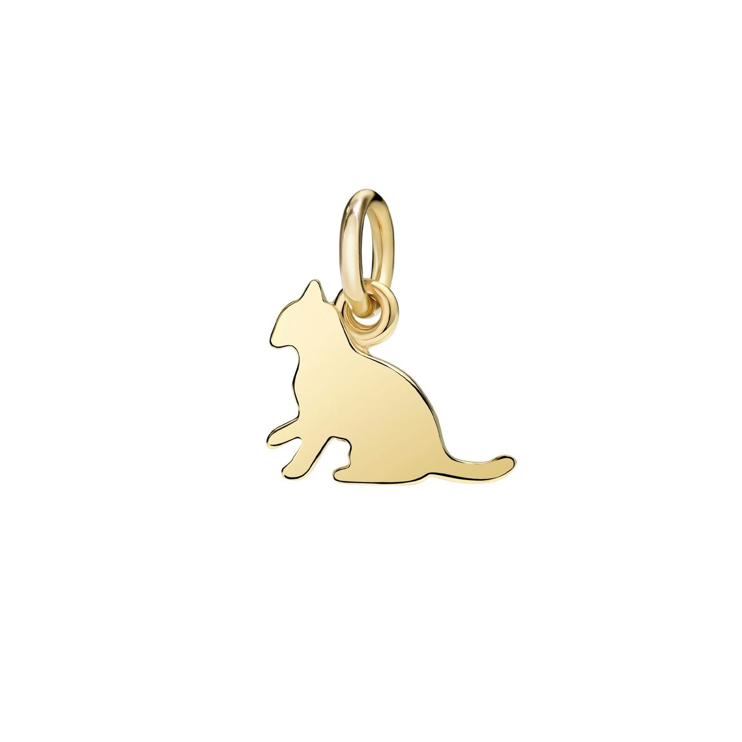 DODO Charm Gatto oro gallo 18kt