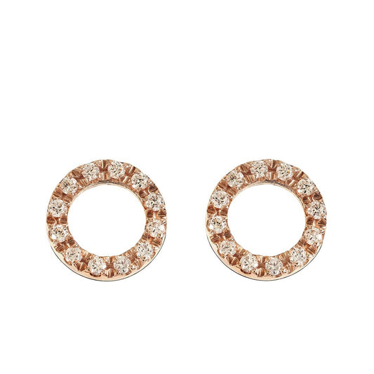 Marco Gerbella orecchini Bolla oro rosa con diamanti