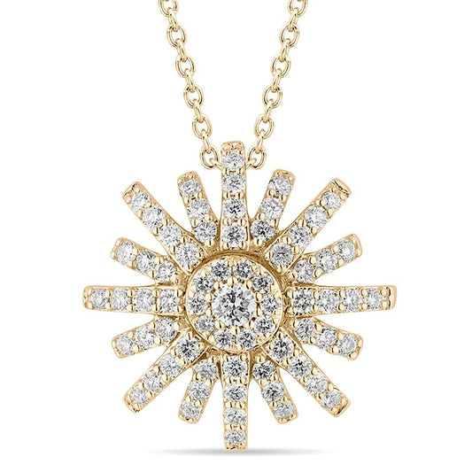 Salvini Collana Sole oro giallo small