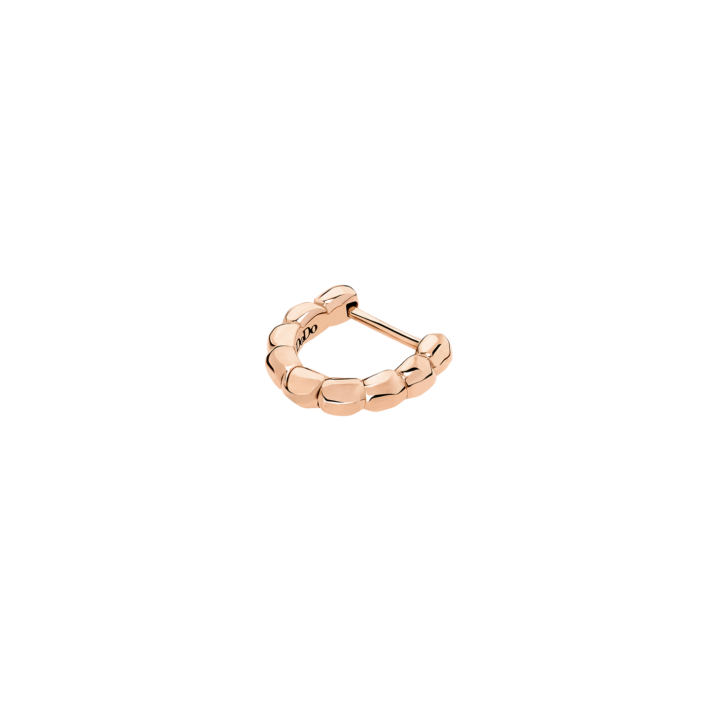 Dodo Mono Orecchino Granelli oro rosa