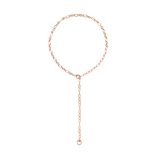 DODO Collana Essentials in Argento Dorato Oro Rosa 18K