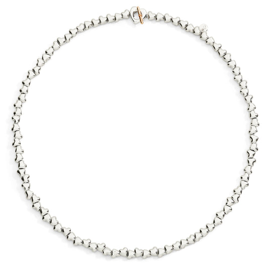 DODO Collana Cuori Argento