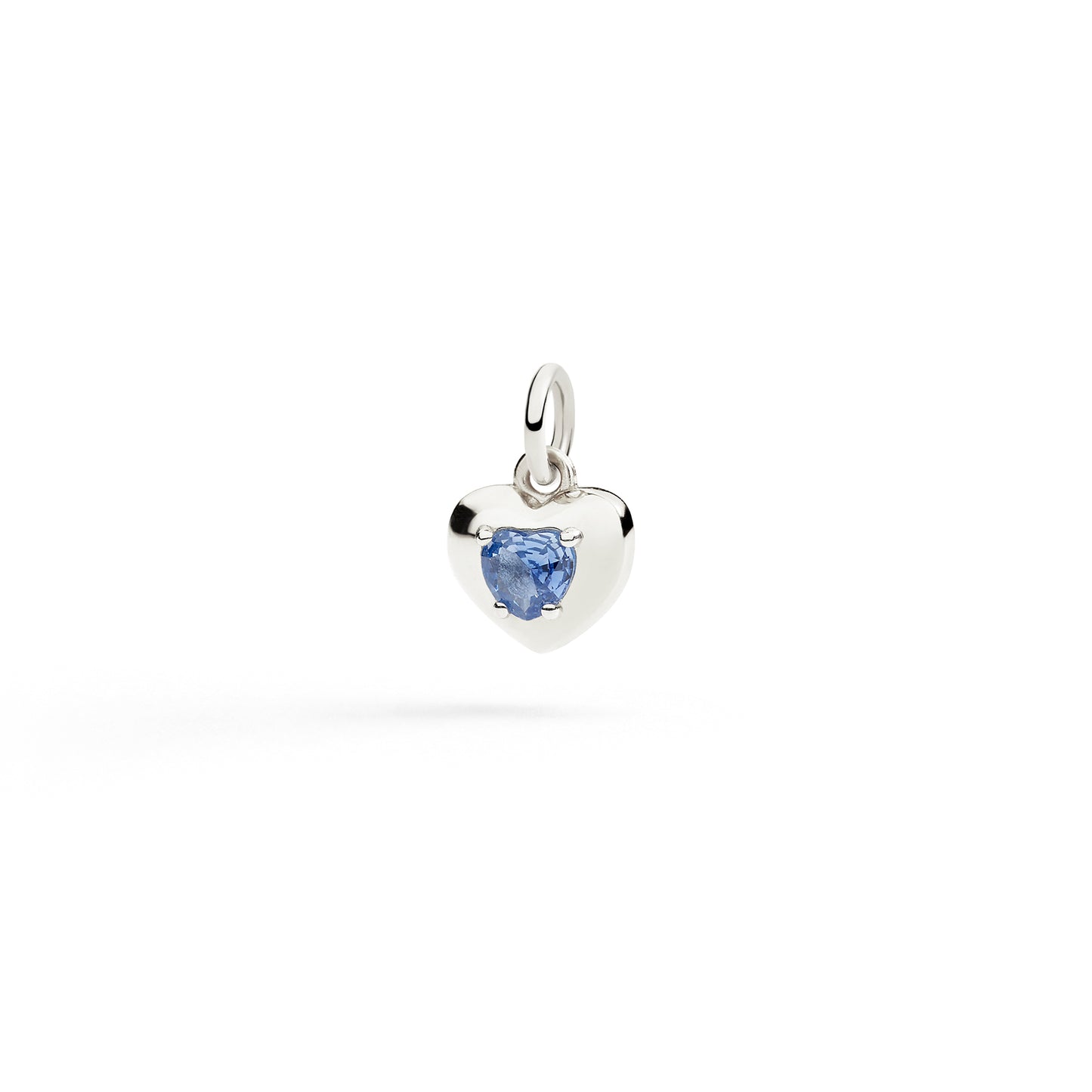 DODO Charm Cuore Argento & Zaffiro Sintetico