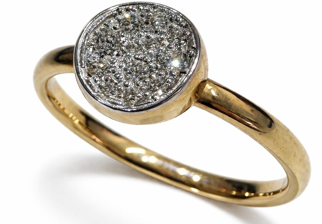 Chimento Anello Armillas Glow oro e diamanti 1A10272B11140